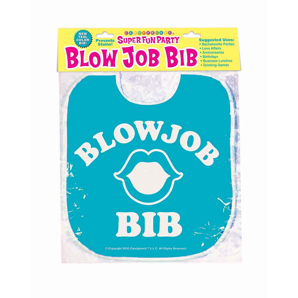 Blow Job Bib-Teal
