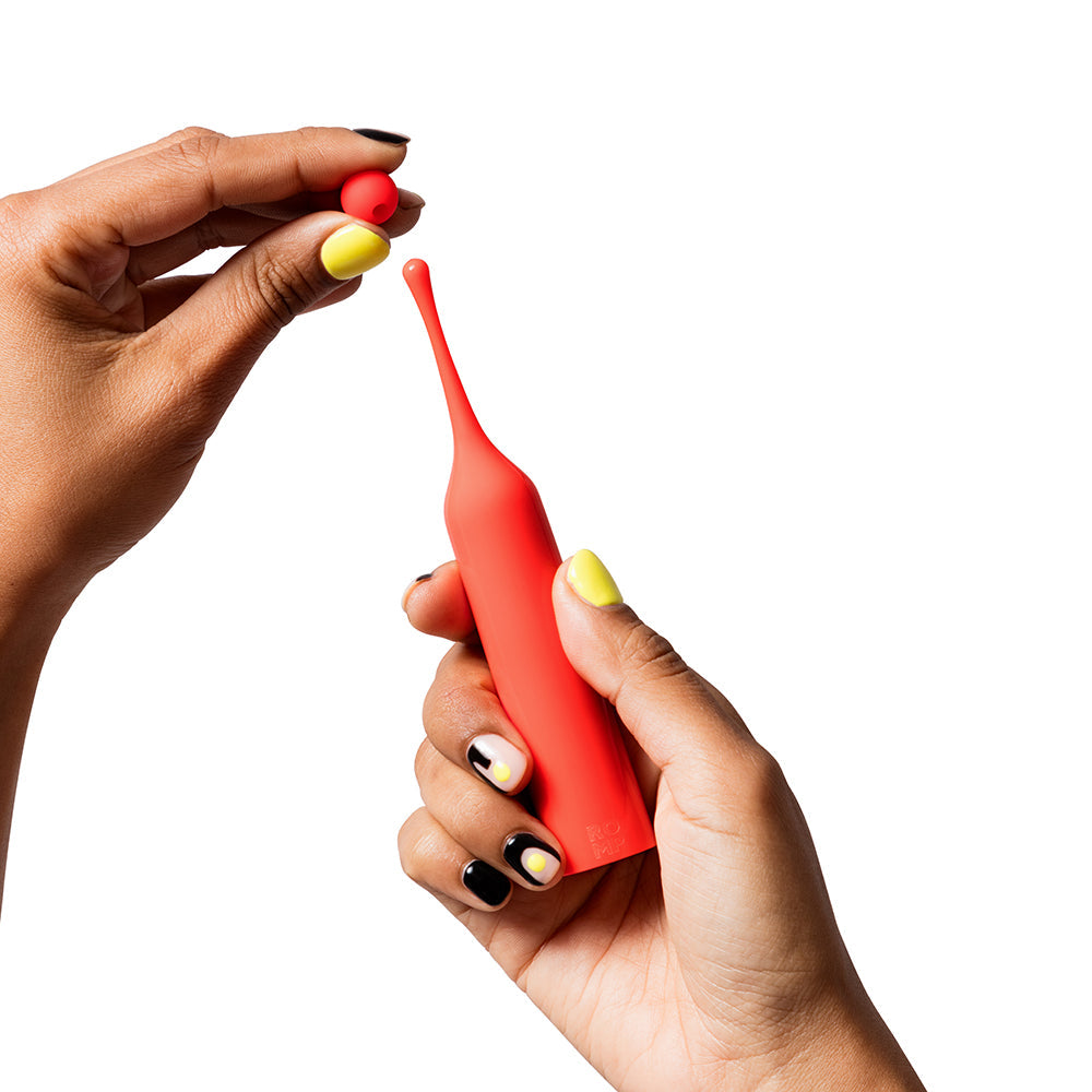 ROMP Pop Vibrating Clitoral Stimulator - Coral