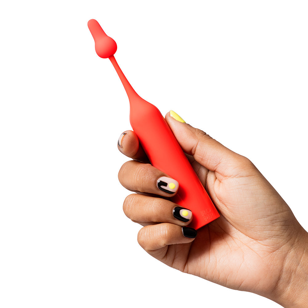 ROMP Pop Vibrating Clitoral Stimulator - Coral