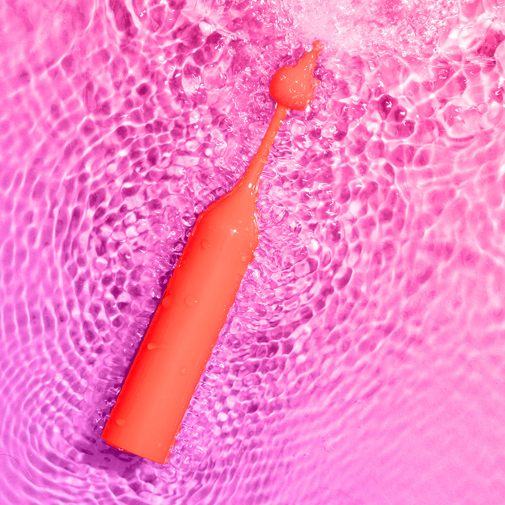 ROMP Pop Vibrating Clitoral Stimulator - Coral