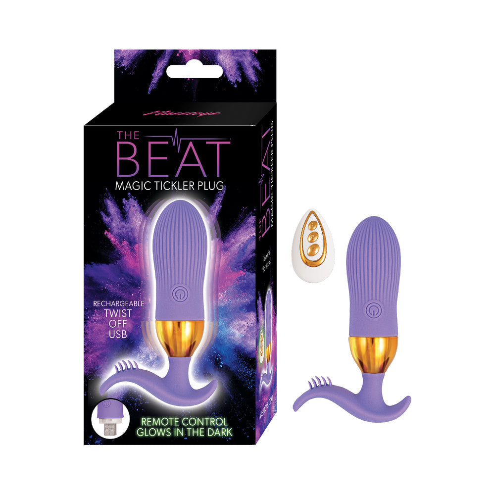 The Beat Magic Tickler Plug - Purple