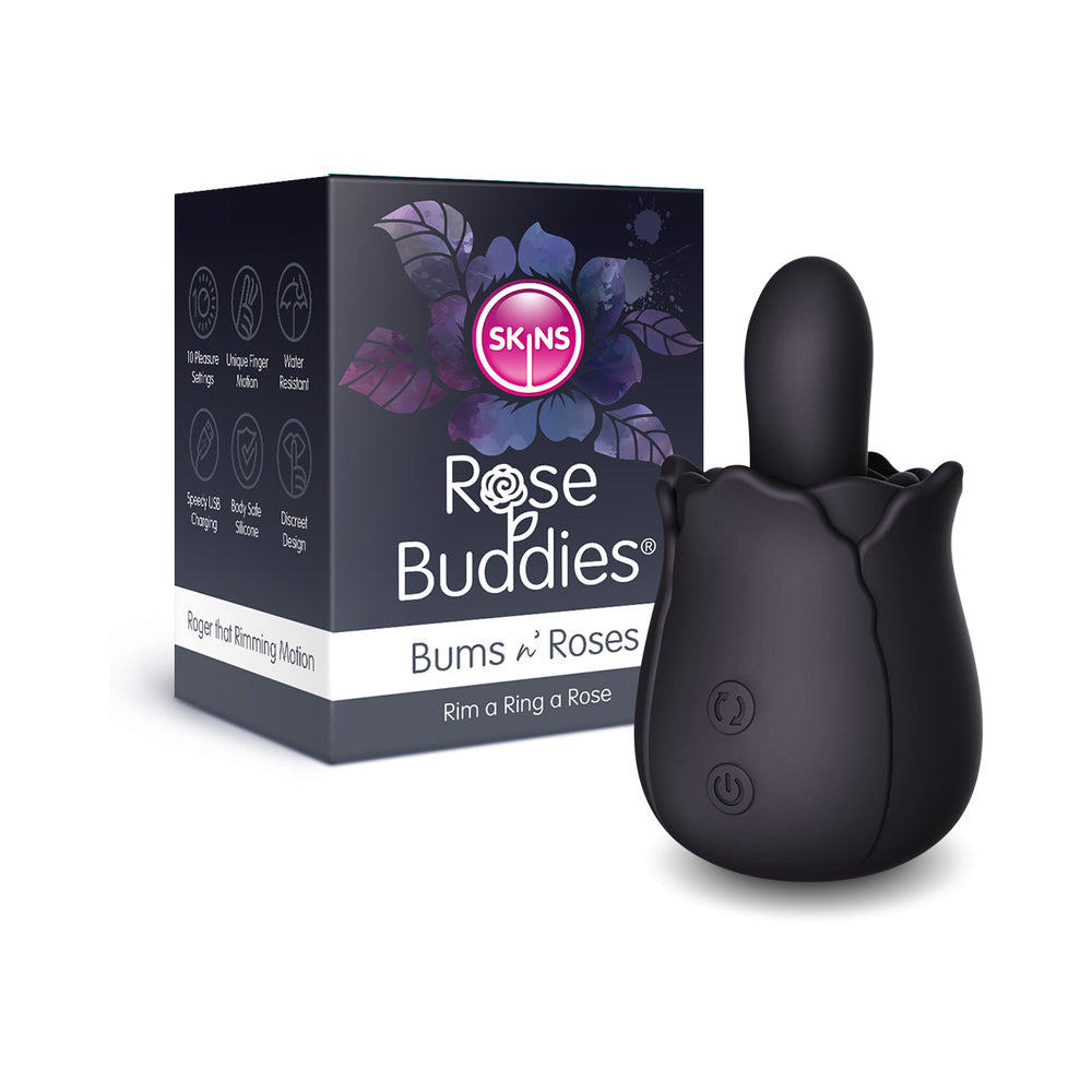 Skins Rose Buddies Bum N Roses-Black