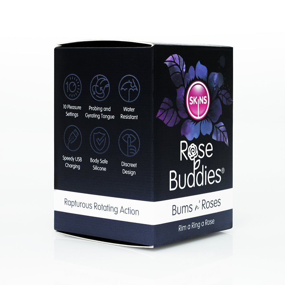 Skins Rose Buddies Bum N Roses-Black