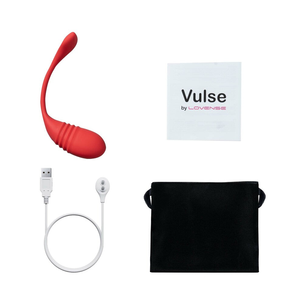 Lovense Vulse Thrusting Egg - Red