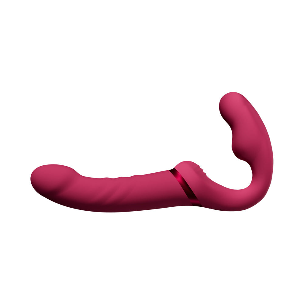 Lovense Lapis Vibrating Strapless Strap On - Pink