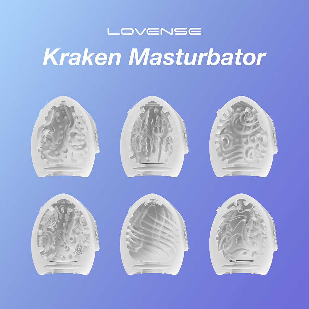 Lovense Kraken Egg 6-Pack - White