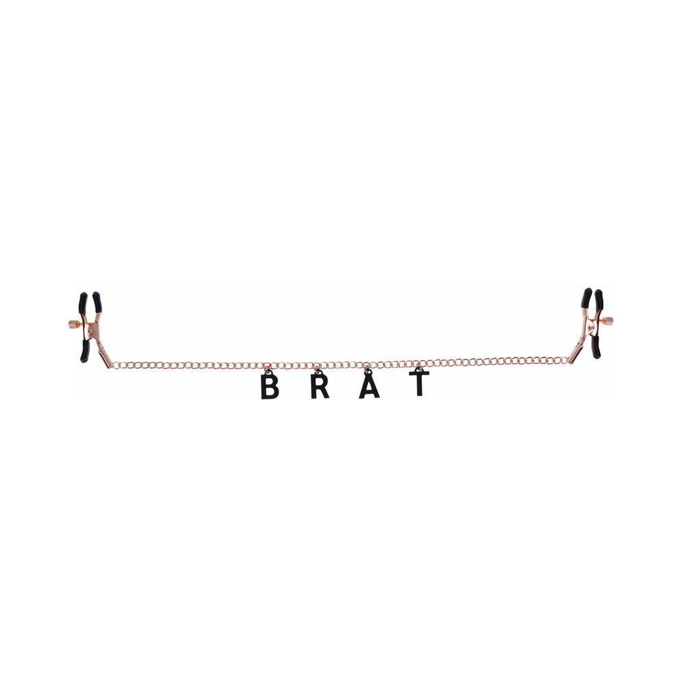 S&M Brat Charmed Nipple Clamps