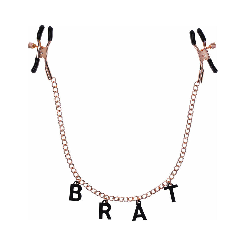 S&M Brat Charmed Nipple Clamps