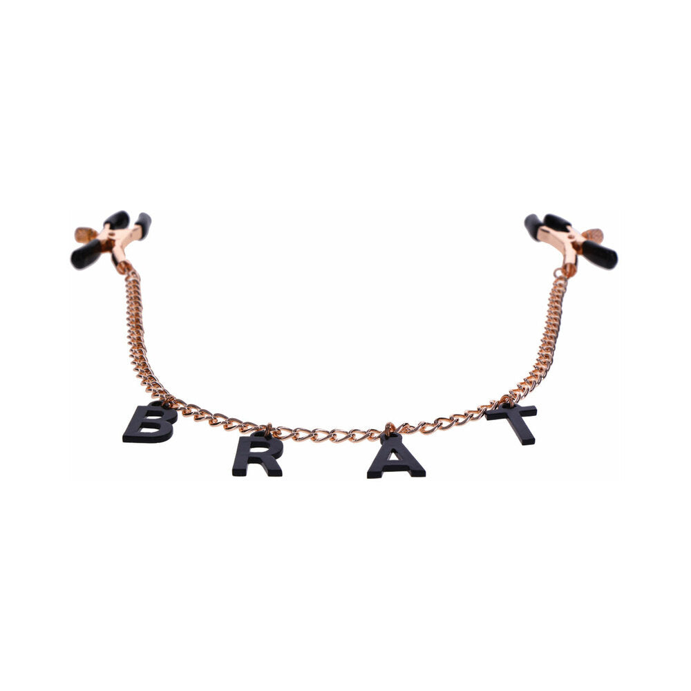 S&M Brat Charmed Nipple Clamps
