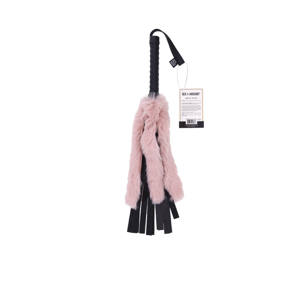 S&M Brat Faux Fur Flogger