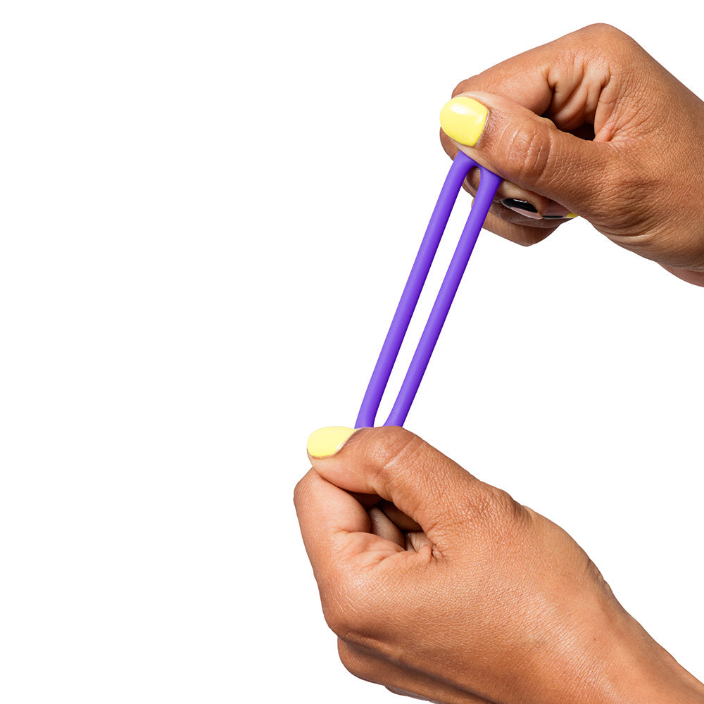 ROMP Remix Trio Penis Ring Set of 3 - Purple