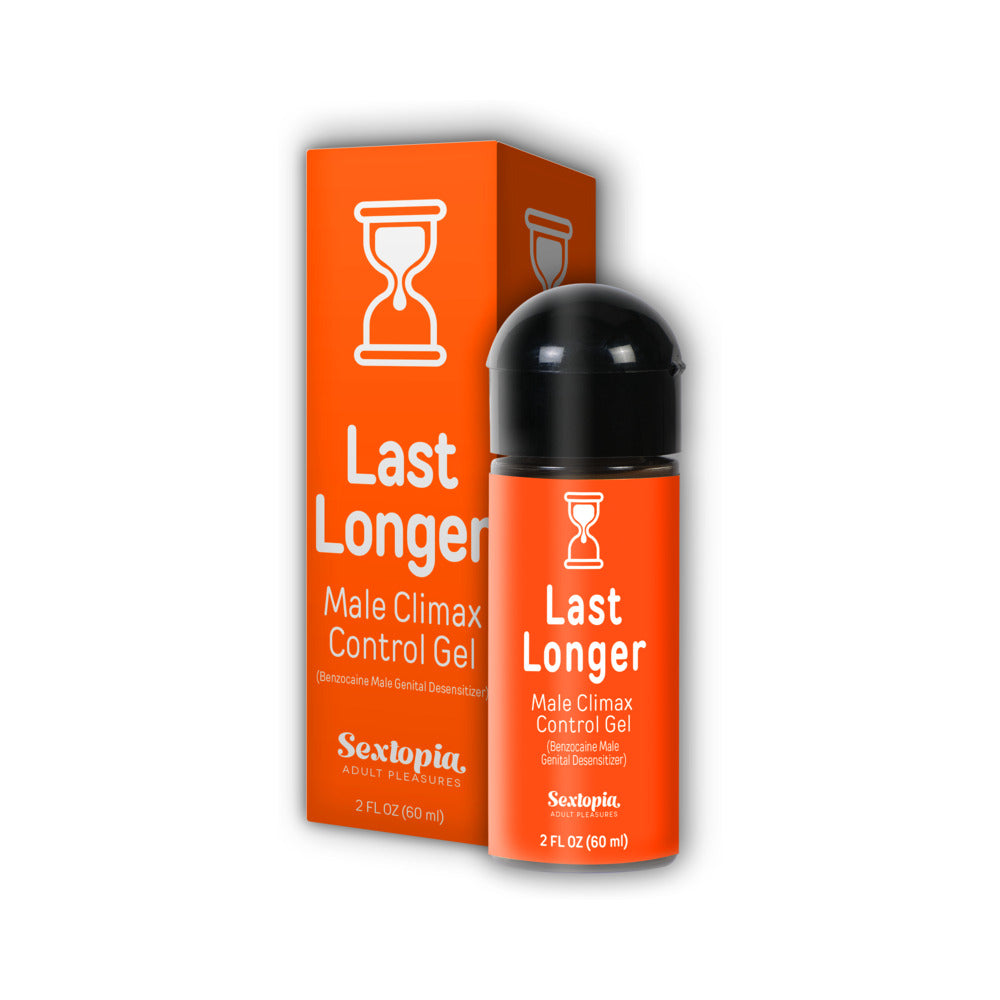 Sextopia Last Longer Male Climax Control Gel 2oz