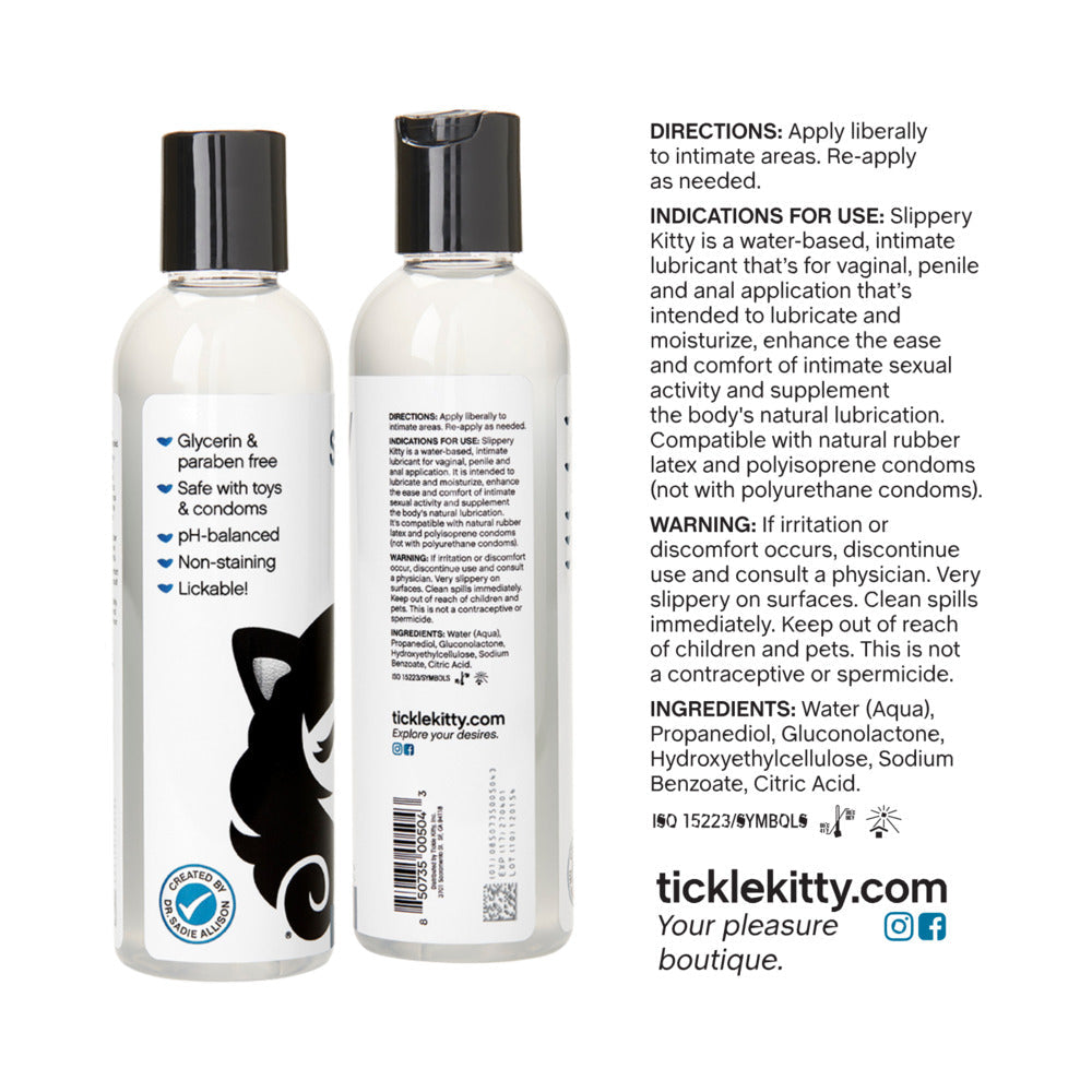 Dr. Sadie's Signature Slippery Kitty - 8 oz Au Natural