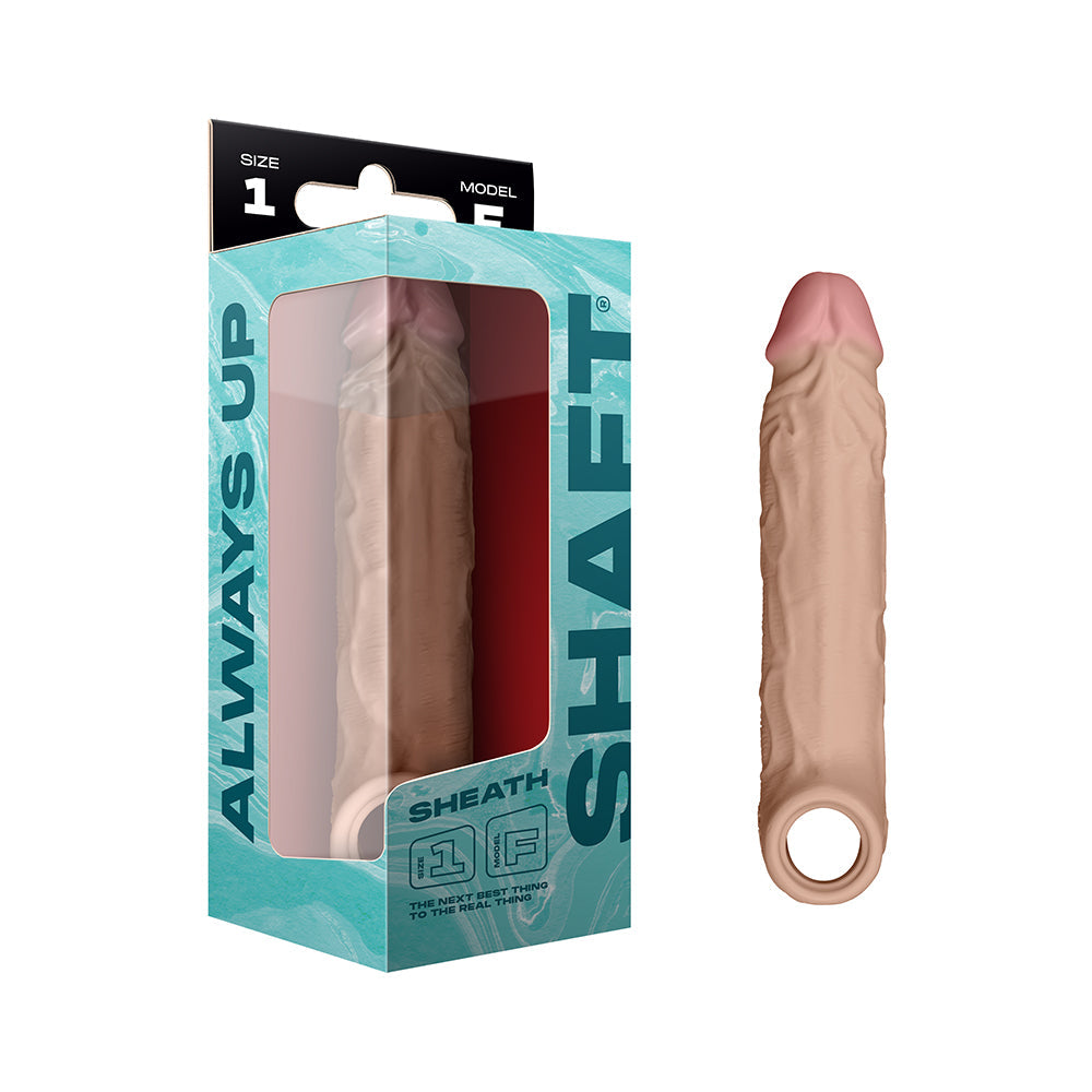 Shaft Model F Flexskin Liquid Silicone 7.8" Sheath - Pine
