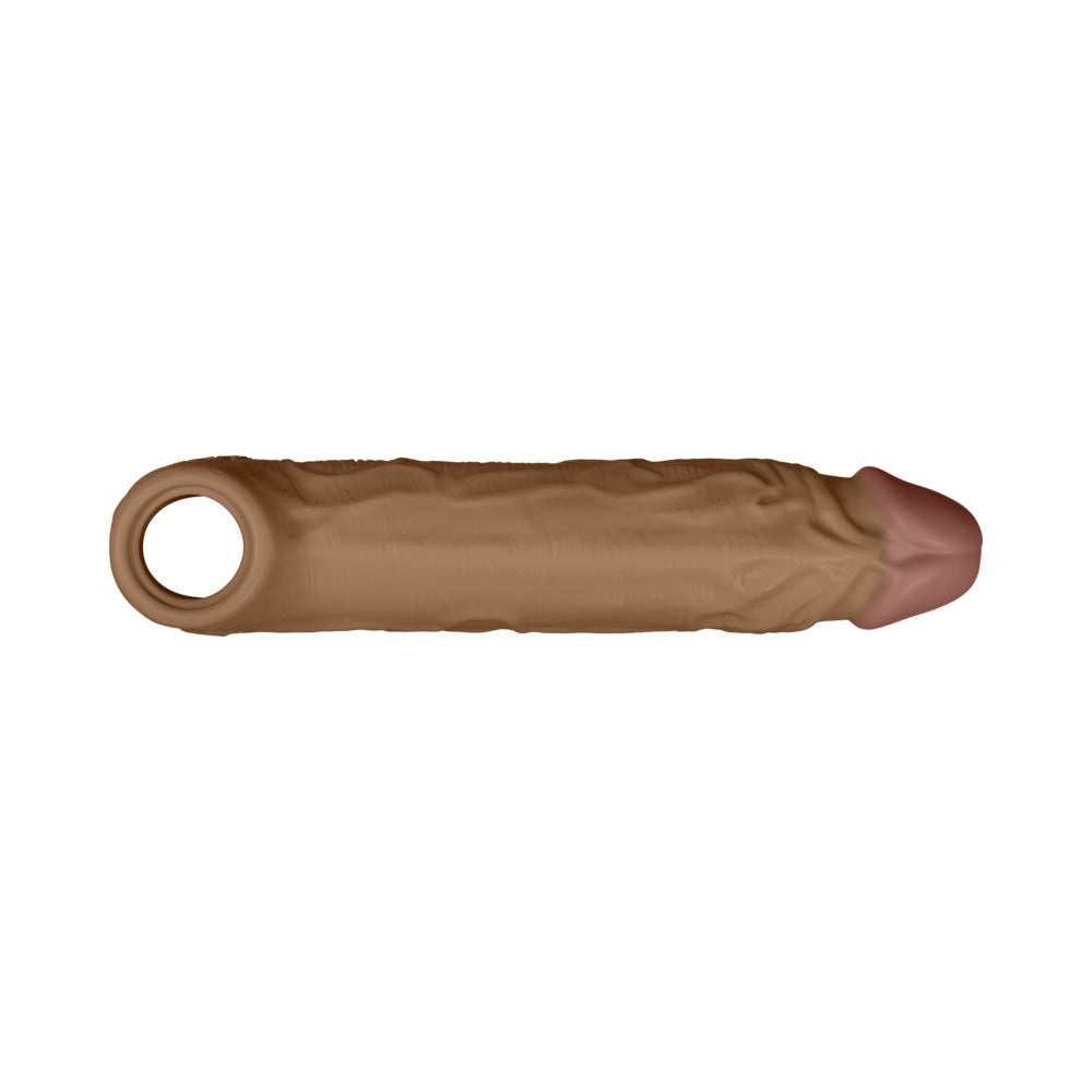 Shaft Model F Flexskin Liquid Silicone 7.8" Sheath - Oak