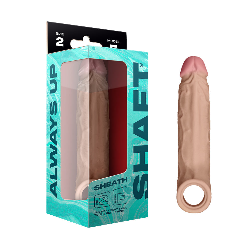 Shaft Model F Flexskin Liquid Silicone 8.8" Sheath - Pine