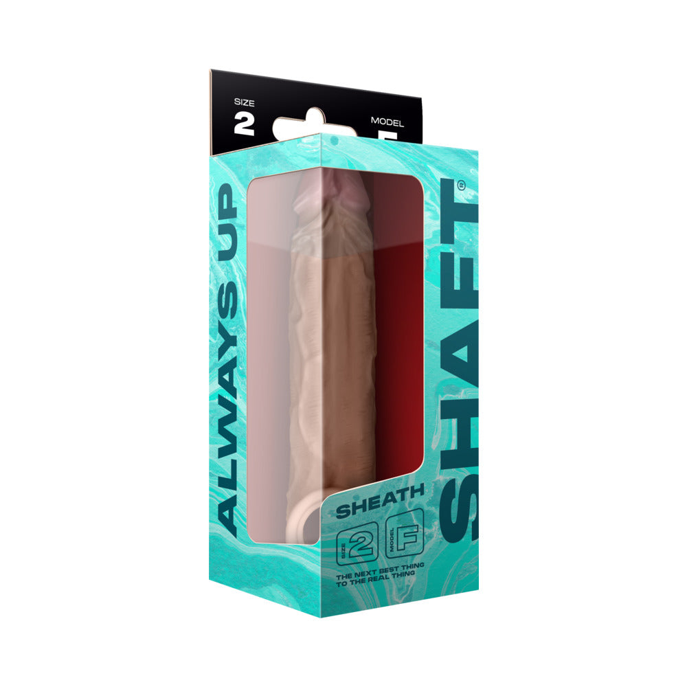 Shaft Model F Flexskin Liquid Silicone 8.8" Sheath - Pine