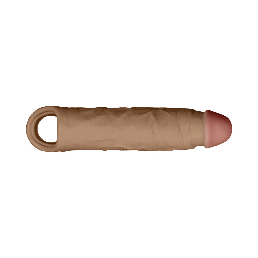 Shaft Model F Flexskin Liquid Silicone 8.8" Sheath - Oak