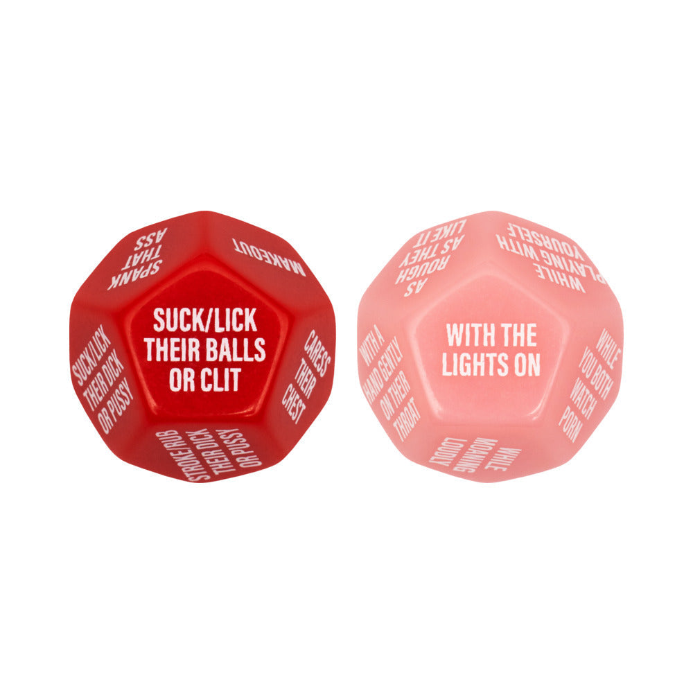 Wood Rocket Adult Couples Sex Dice Game - Red
