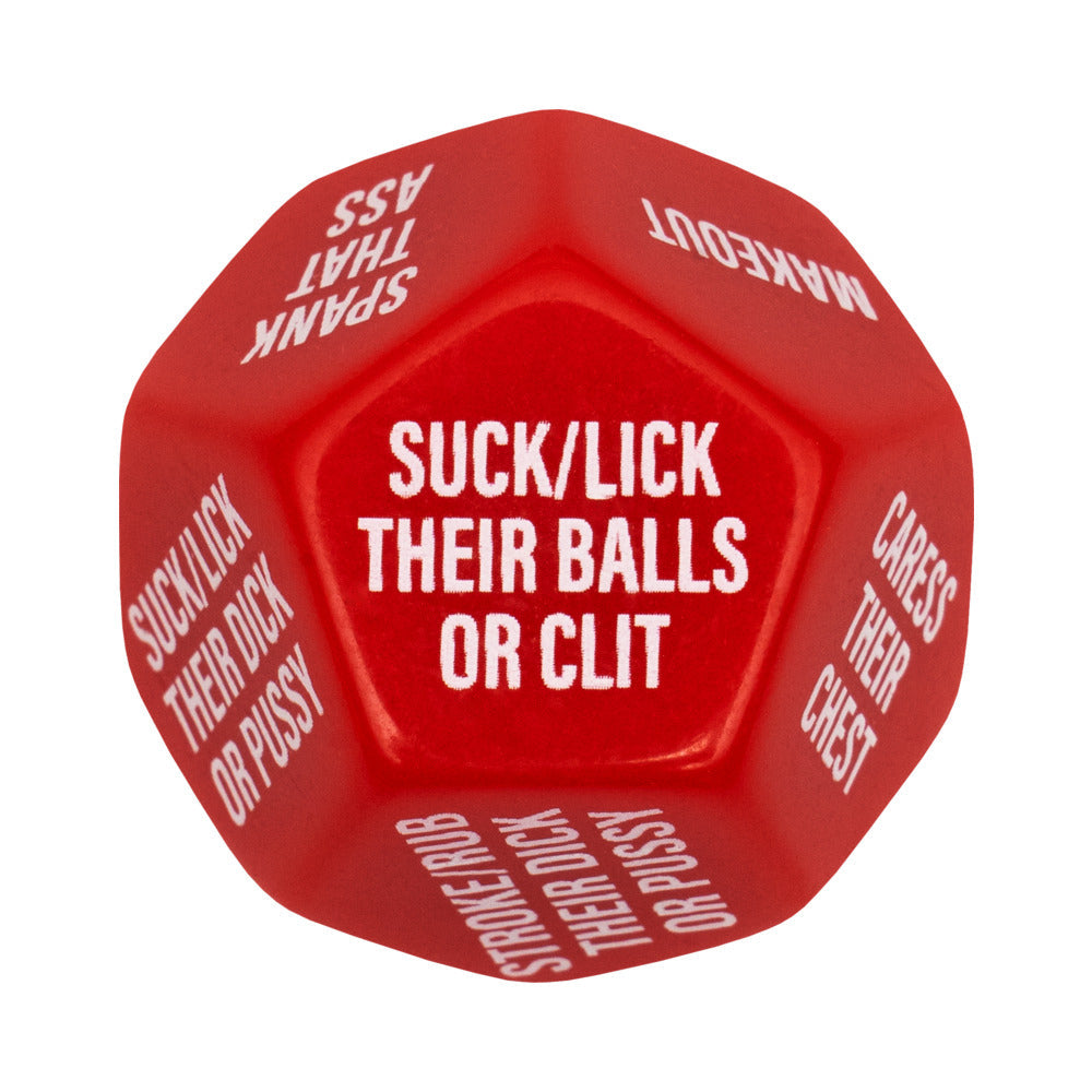 Wood Rocket Adult Couples Sex Dice Game - Red