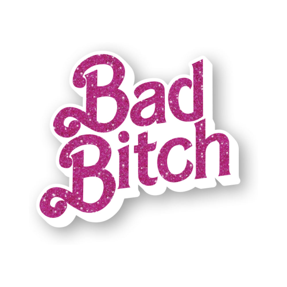 Wood Rocket Bad Bitch Enamel Pin
