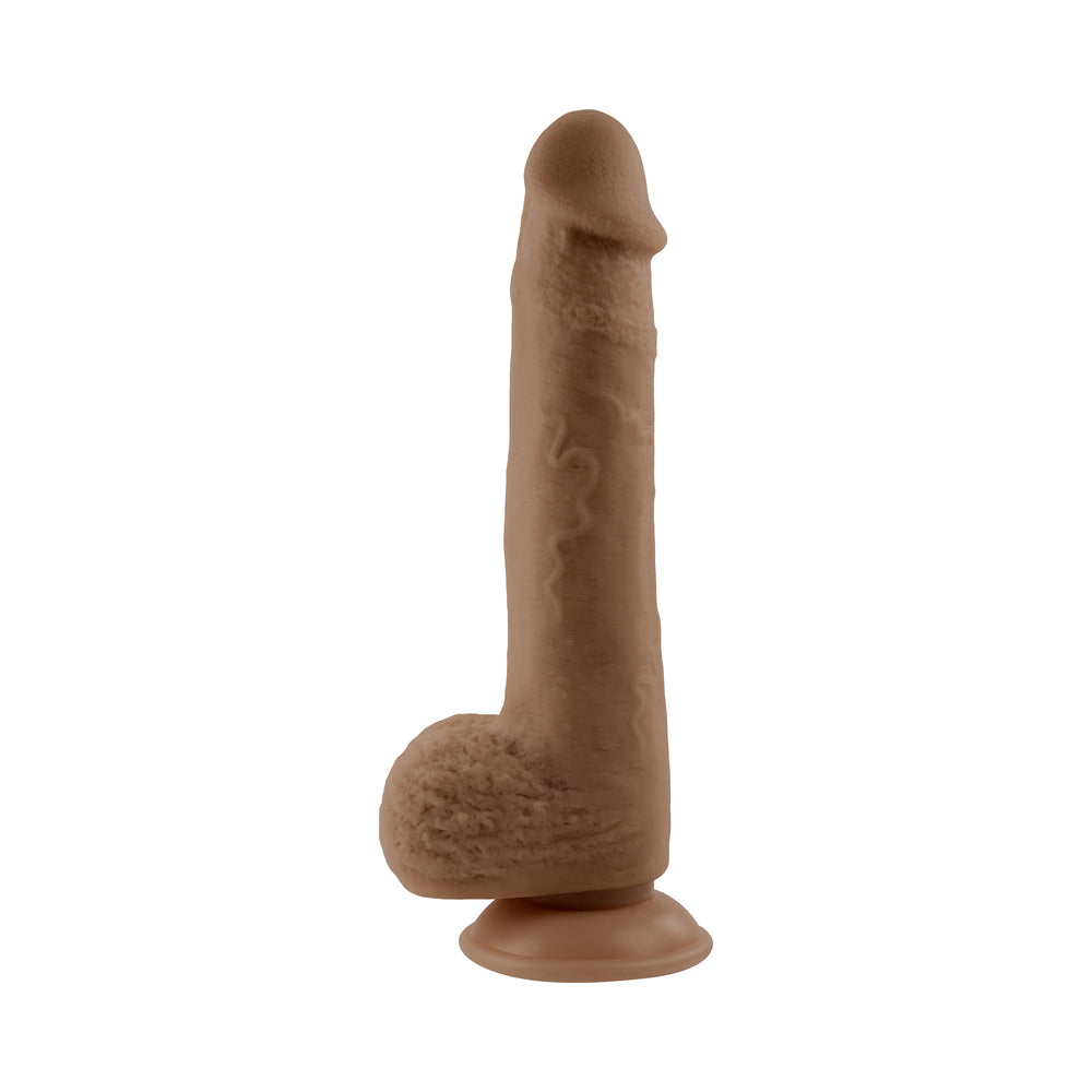 Selopa Natural Feel 7" Flexskin Dildo - Dark