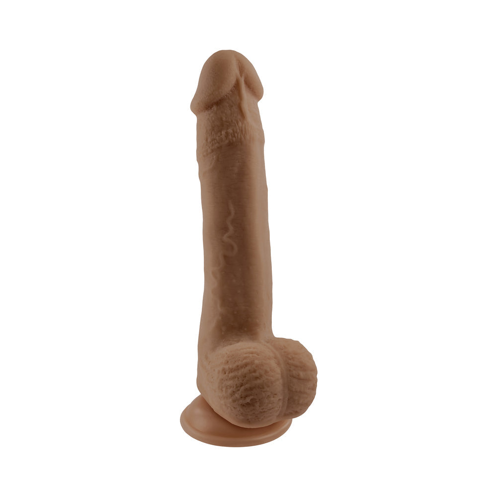 Selopa Natural Feel 7" Flexskin Dildo - Dark