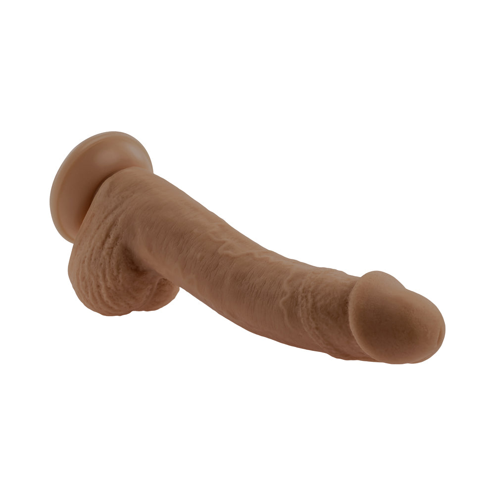 Selopa Natural Feel 7" Flexskin Dildo - Dark