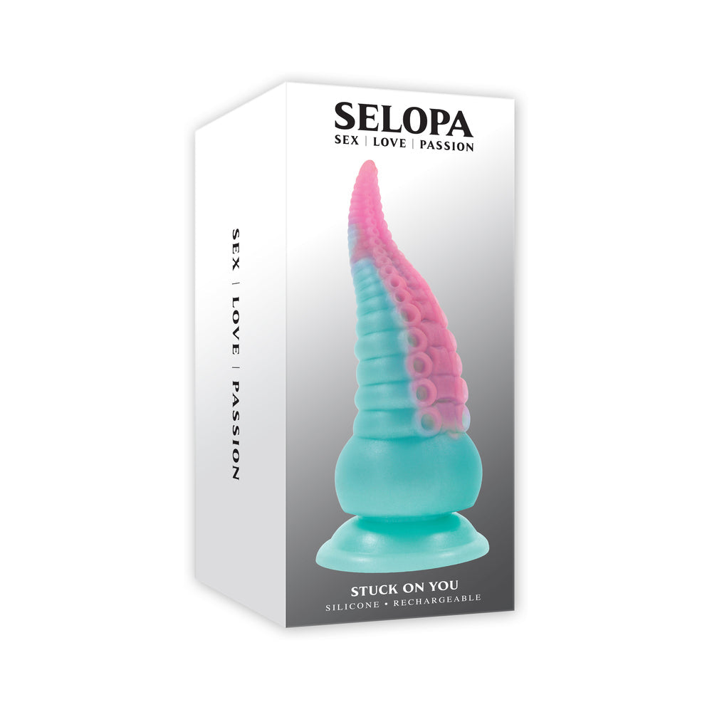 Selopa Stuck On You Tentacle Dildo - Multi Color