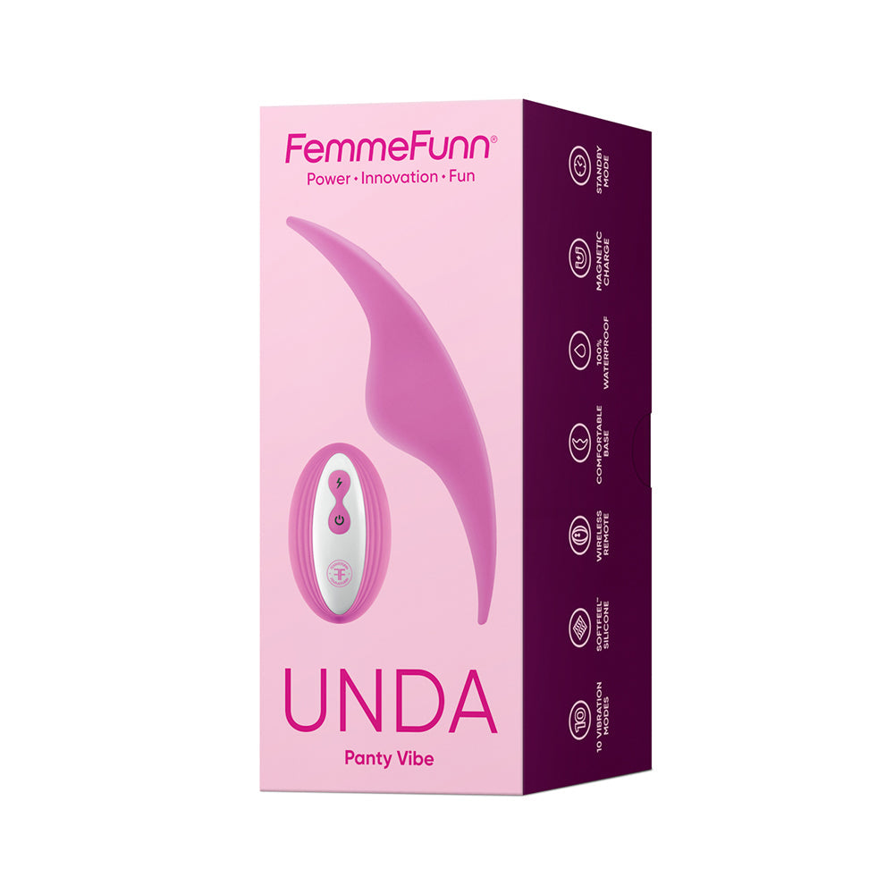 Femme Funn Unda Thin Panty Vibe - Pink