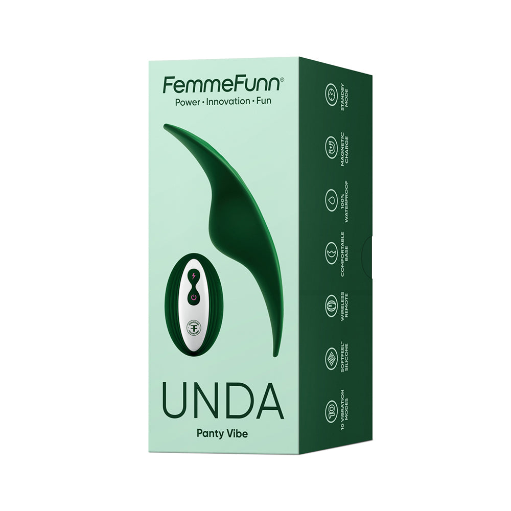 Femme Funn Unda Thin Panty Vibe - Dark Green