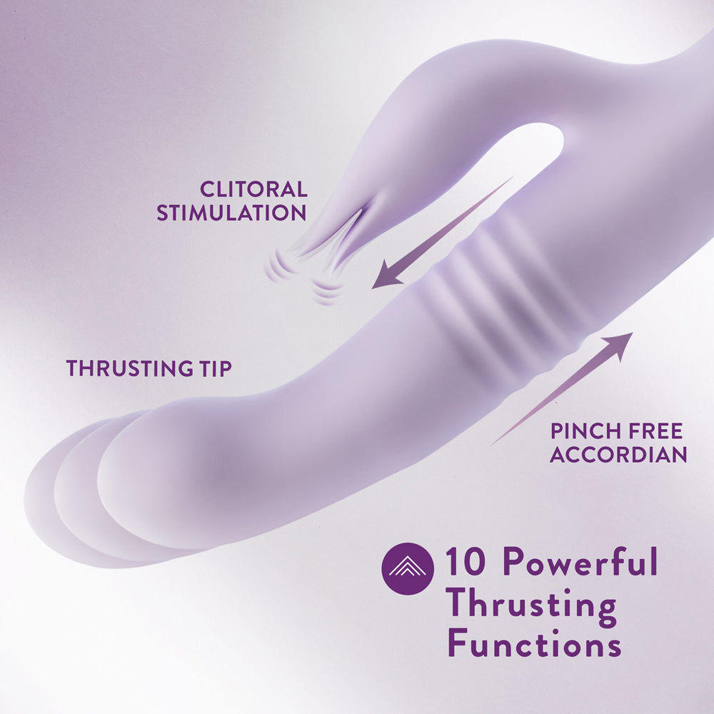 Blush Rylee Rabbit Vibrator - Lavender
