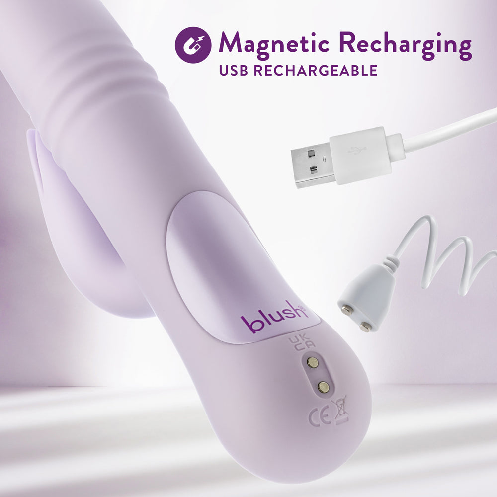 Blush Rylee Rabbit Vibrator - Lavender