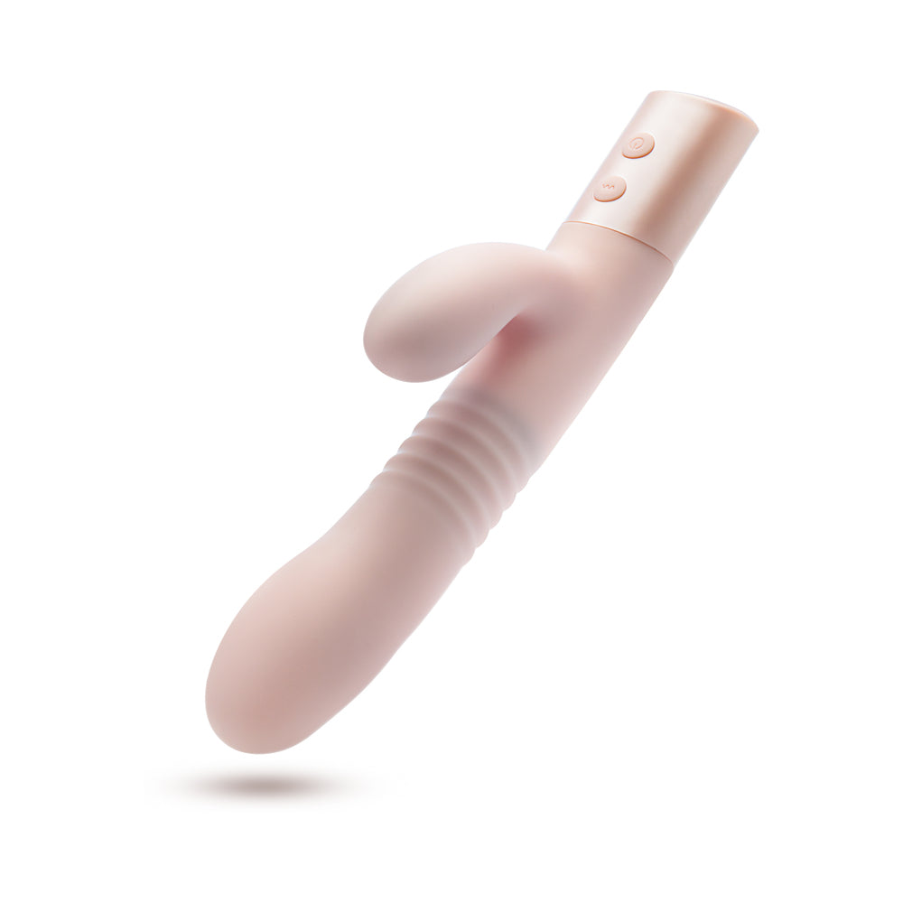 Blush Fraya Rabbit Rechargeable Vibrator - Pink