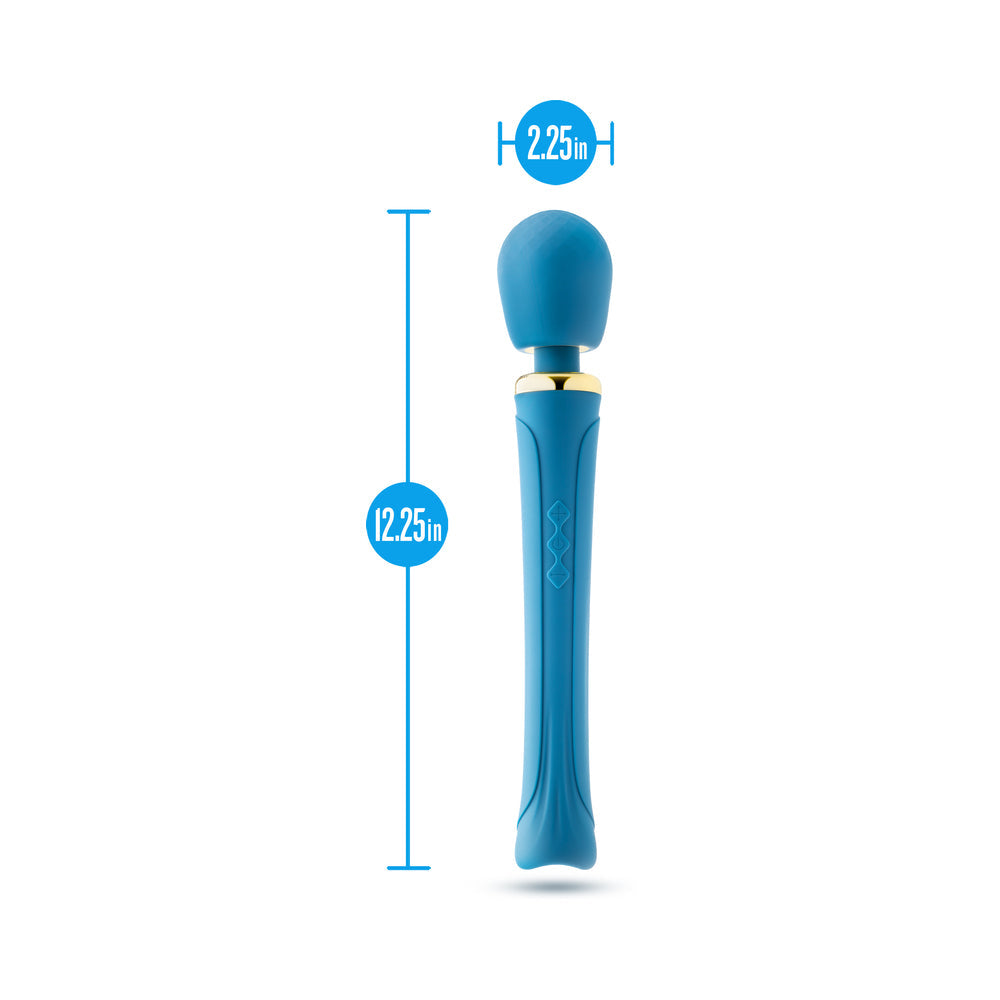 Blush Dianna Wand Massager - Teal