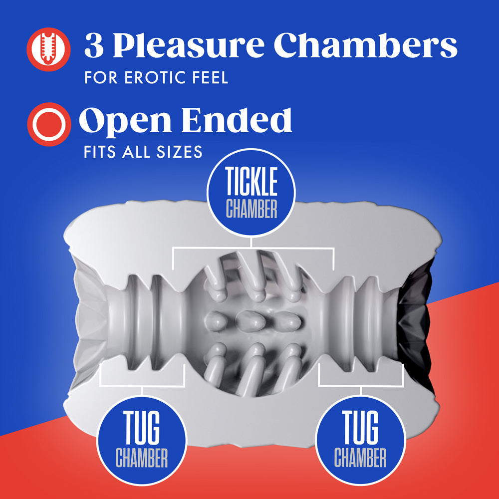 Blush Rize Self Lubricating Stroker - Reakt