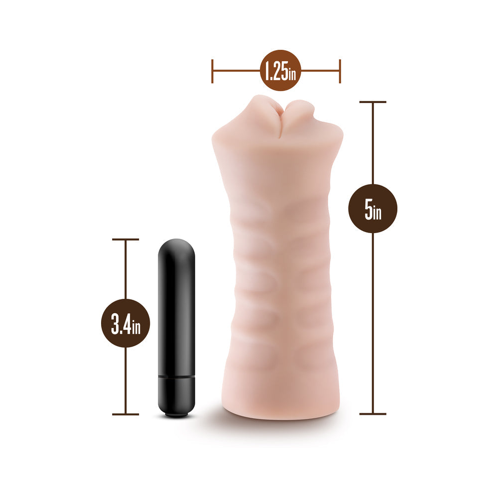 EnLust Vibrating Stroker Nicole-Beige