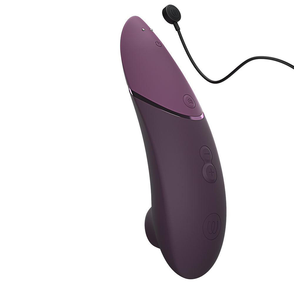 Womanizer Next 3D Climax Control Pleasure Air - Dark Purple