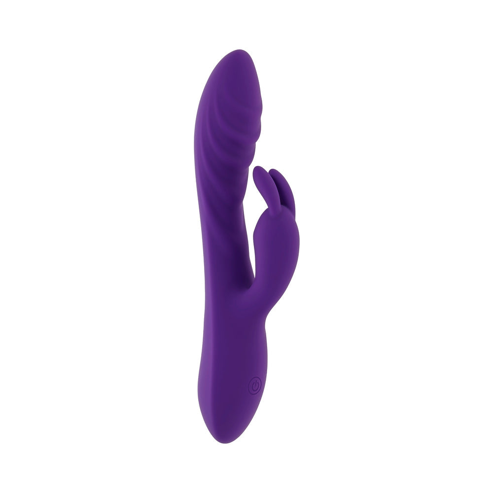 Evolved Wavy Rabbit Vibrator - Purple