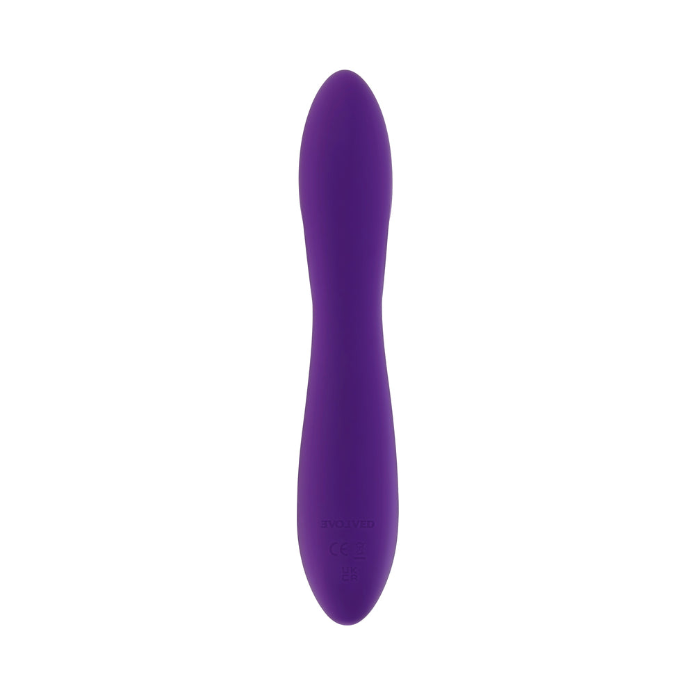 Evolved Wavy Rabbit Vibrator - Purple