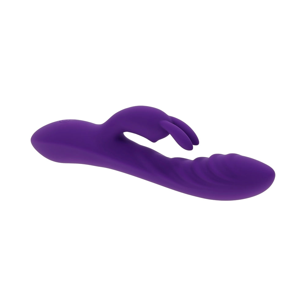 Evolved Wavy Rabbit Vibrator - Purple