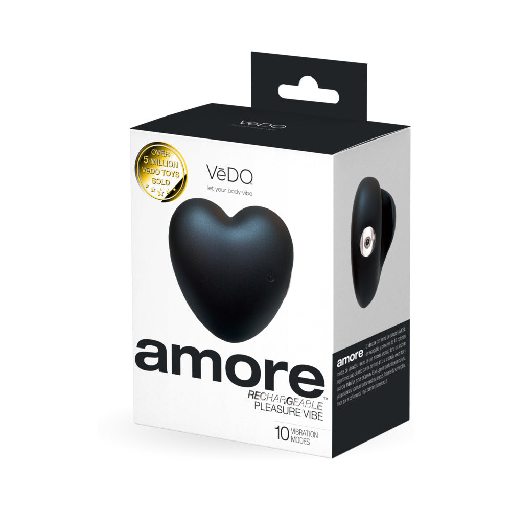 VeDo Amore Rechargeable Pleasure Vibe - Black