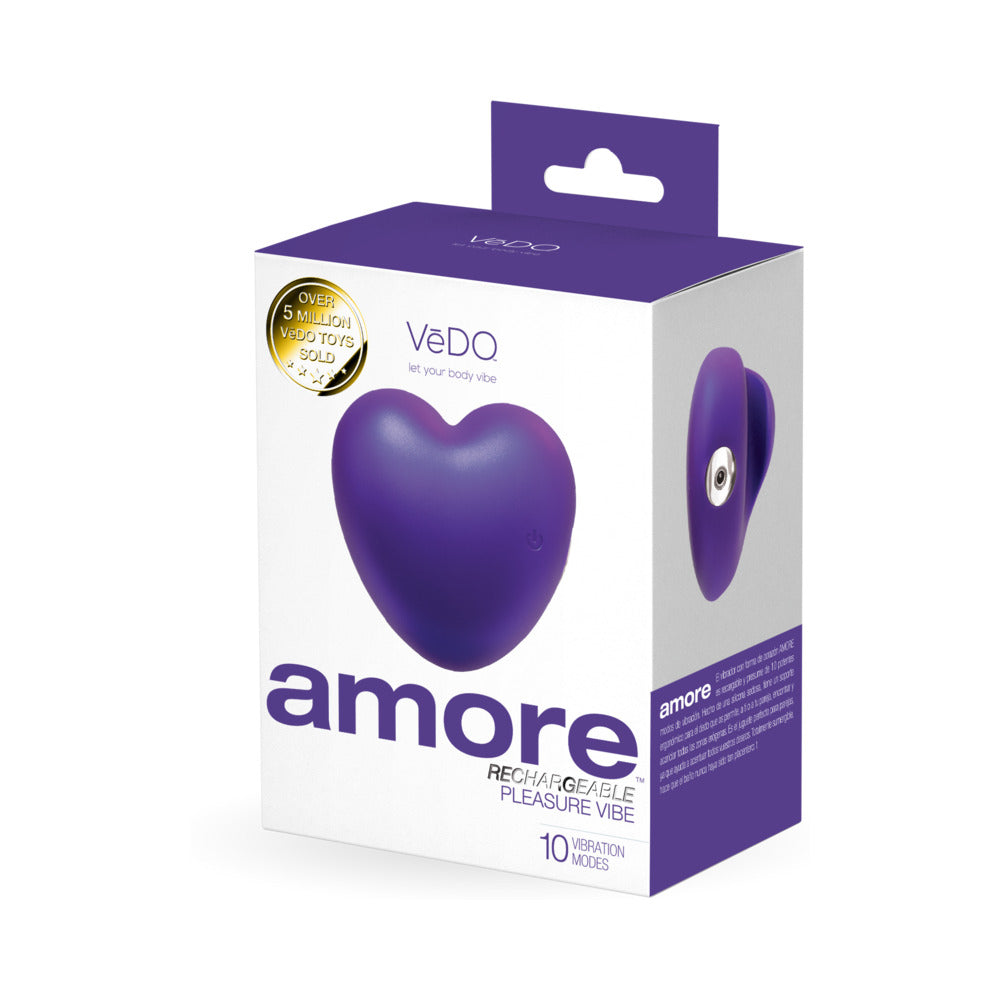 VeDo Amore Rechargeable Pleasure Vibe - Purple