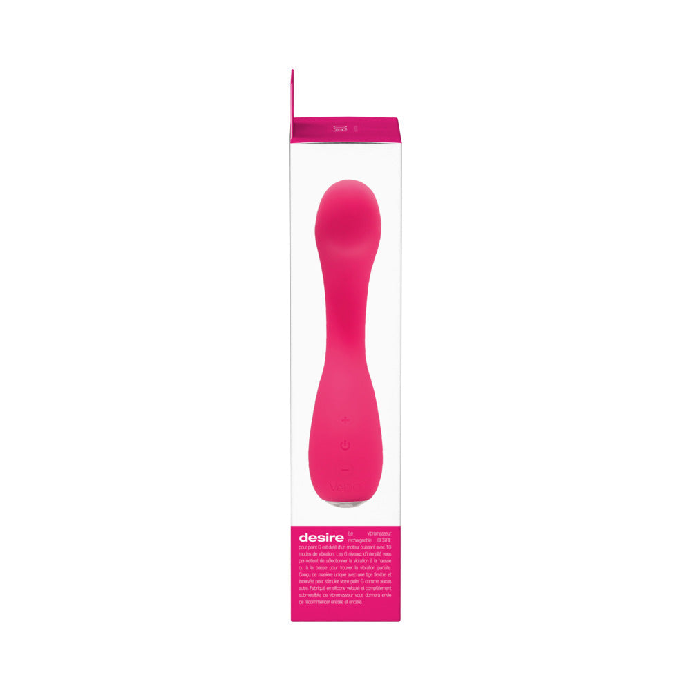 VeDo Desire Rechargeable G-Spot Vibe - Pink