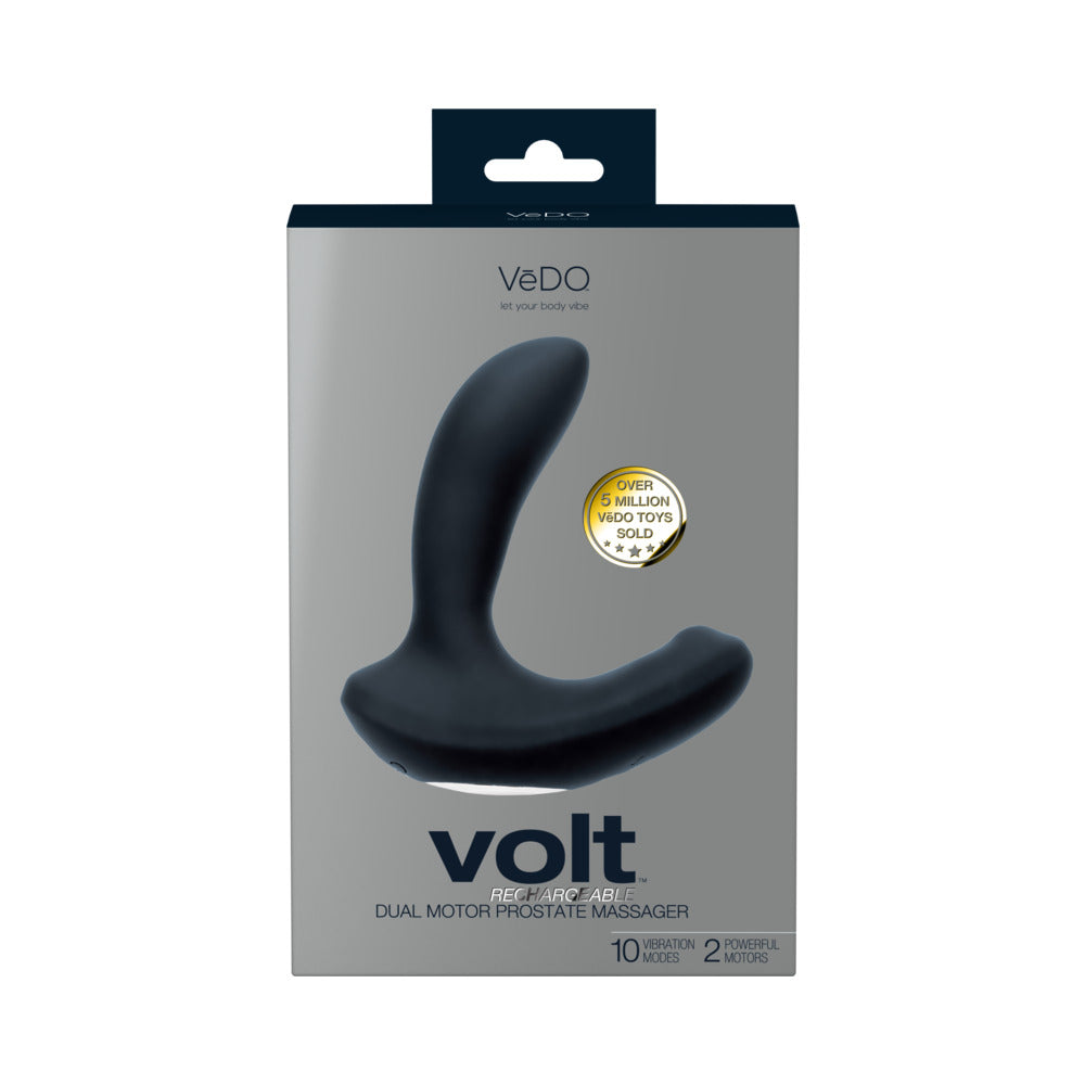 VeDo Volt Rechargeable Prostate Vibe - Black
