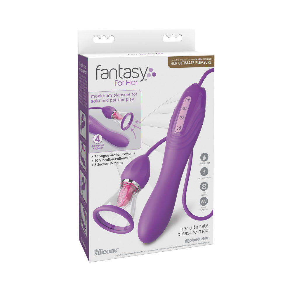 Fantasy For Her Her Ultimate Pleasure Max-Purple