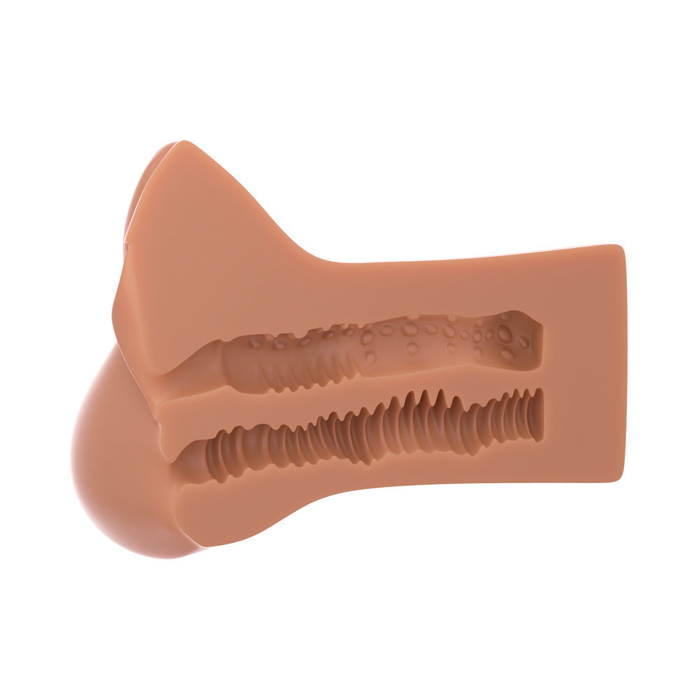 PDX Plus Pick Your Pleasure Pussy Stroker - XL Brown