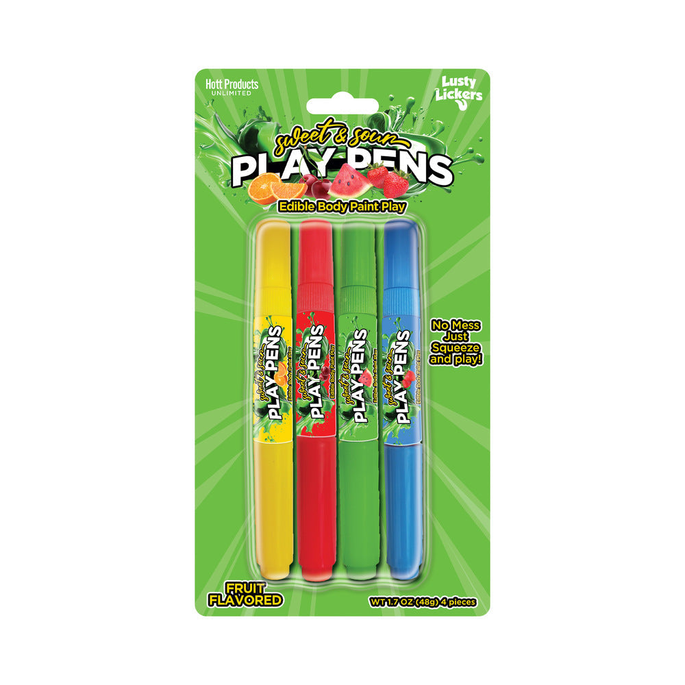 Sweet & Sour Flavored Play Pens - Pack of 4