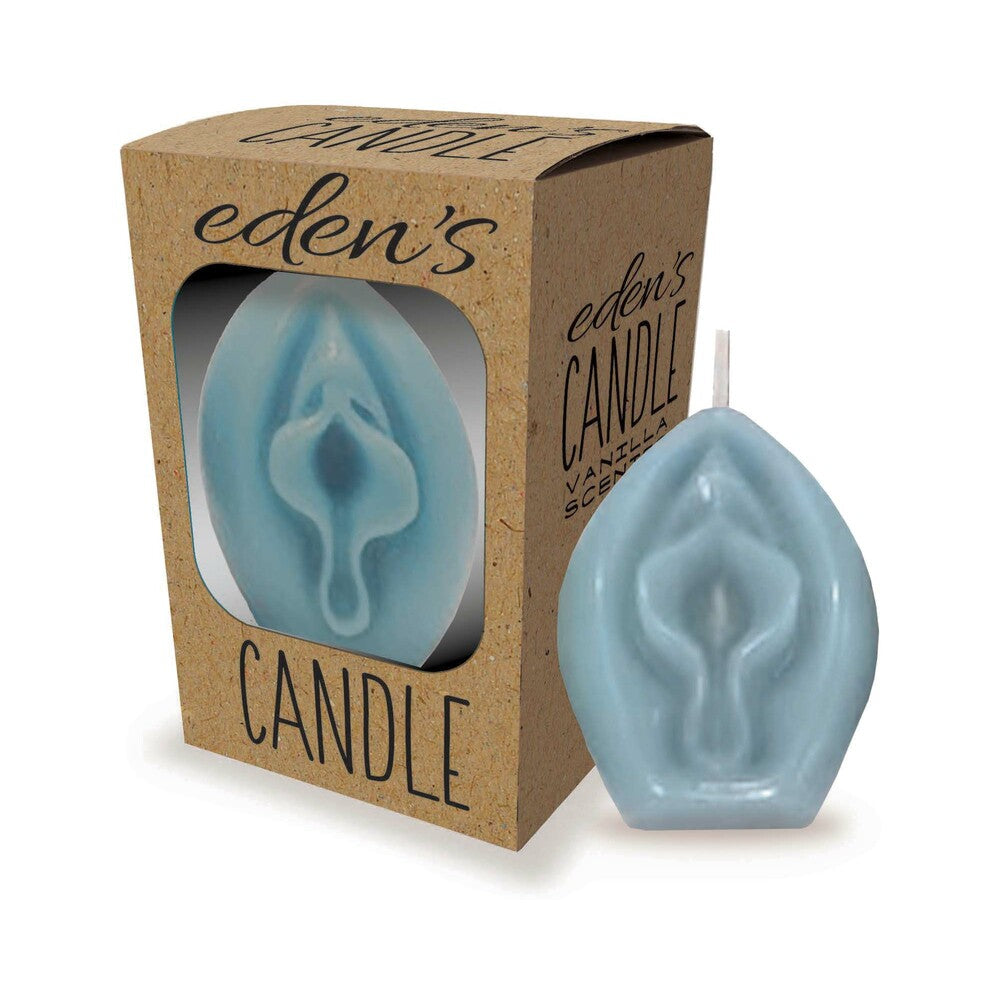 Eden's Vagina Candle - Blue - Vanilla