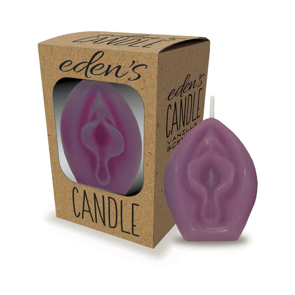 Eden's Vagina Candle - Purple - Vanilla